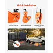 Load image into Gallery viewer, SucceBuy Snatch Block Pulley 2T with Swivel Hook Lifting Offroad Recovery for Towing Operation on Truck Rollback Wrecker Car
