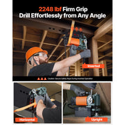 Load image into Gallery viewer, Amocart 1300 W Low Profile Magnetic Drill Press 1.4 in Boring Diameter 2248 lbf Power 650RPM Mag Drill Press for Metal Surface
