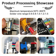Load image into Gallery viewer, Multifunctional Soldiering Machine Semi-Automatic Soldering Station Precision USB Spot Welding DC Plug Soldering LED Light Power
