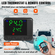 Charger l'image dans la visionneuse de galerie, Amocart 8KW Diesel Air Heater Parking Heater 12V Truck Heater One Air Outlet with Black LCD Switch For RV Truck Boat Caravans

