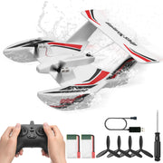 Bild in Galerie-Viewer laden, Amocart EPP Foam RC Plane 2.4G 3CH  Radio Control Aircraft Sea And Air RC Glider Water Land Flying Airplane Toys Gift For Boys
