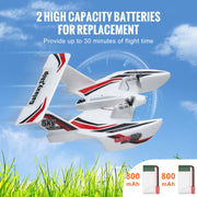 Bild in Galerie-Viewer laden, Amocart EPP Foam RC Plane 2.4G 3CH  Radio Control Aircraft Sea And Air RC Glider Water Land Flying Airplane Toys Gift For Boys
