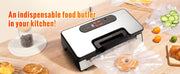 Bild in Galerie-Viewer laden, Amocart 90Kpa 130W Vacuum Sealer Food Packaging Machine with Free 10pcs Vacuum bags for Household Kitchen Vacuum Food Sealing
