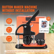 Bild in Galerie-Viewer laden, Amocart Button Maker 25/32/58 Pin Maker with Button Parts Ergonomic Arc Handle Punch Press Kit Button Maker Machine
