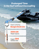 SucceBuy Sand Anchor, 18/36in Stainless Steel Beach Anchor, Sand Boat Anchors with Spiral Blade, Shallow Water Boat Auger Anchor