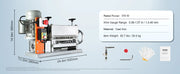 Charger l'image dans la visionneuse de galerie, Amocart Electric/Manual Wire Stripping Machine Cable Stripper Wire Peeler 370W 1.5-36mm 11 Channels for Scrap Copper Recycling
