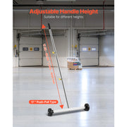 Charger l'image dans la visionneuse de galerie, Amocart Magnetic Sweeper with Wheels 17 inch 10 lbs Load Capacity with Adjustable Handle, Pick Up Nails and Screws for Garages
