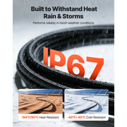 Charger l'image dans la visionneuse de galerie, Amocart 30FT/50FT/100FT Solar Panel Extension Cable with Flame Retardant Protective Sleeving Female and Male Connectors for RV

