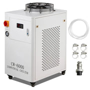 Charger l'image dans la visionneuse de galerie, Amocart Industrial Water Chiller CW6000 1500W Cooling System with Compressor 65 L/min Max Flow Rate for Laser Engraving Machine
