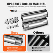 Load image into Gallery viewer, Amocart 45/57/75/76 mm Jewelry Rolling Mill Machine 3in1 Multi-function Rolling Mill for Metal Jewelry Making Sheet Square Wire
