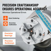 Load image into Gallery viewer, Amocart Metal Lathe Chuck 4-Jaw 2.75" or 3.75" Diameter Turning Machine Accessories Self-centering Tool for Precision Machining
