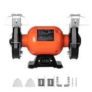 Charger l'image dans la visionneuse de galerie, Amocart Bench Grinder Single Speed Bench Grinder 1750RPM Low-Speed Table Grinders with Induction Motor Adjustable Tool Rest
