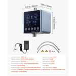 Amocart Digital Smart Instant Hot Water Recirculating Pump Kit with Built-in Thermostat Timer Digital Screen for Water Heaters