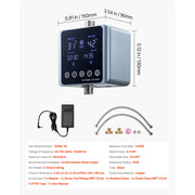 Charger l'image dans la visionneuse de galerie, Amocart Digital Smart Instant Hot Water Recirculating Pump Kit with Built-in Thermostat Timer Digital Screen for Water Heaters
