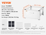 SucceBuy Laundry Pedestal Washer And Dryer Base Stand Platform Heavy Duty Multi-Functional Base with Drawer & Rich Accessories