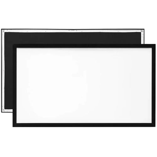 SucceBuy Projector Screen 92 100 110 120 130 135 155in Aluminum Fixed Frame 16:9 4K HD Home Cinema Theater WallMountable Display