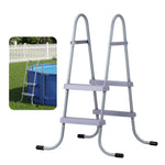 SucceBuy Above Ground Pool Ladder A-Frame Swimming Pool Stairs for 33/36/42/48/52 inch High Wall with Non-Slip Sturdy Wide Step