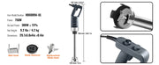 Charger l'image dans la visionneuse de galerie, Amocart 16" Commercial Immersion Blender Heavy Duty Hand Mixer Multi-Purpose Portable Mixer for Soup Smoothie Puree Baby Food

