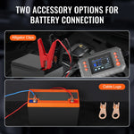 Amocart Smart Battery Charger 20-Amp Lithium LiFePO4 Lead-Acid (AGM/Gel/SLA) LCD Display Trickle Charger, Boat Motorcycle Use