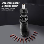Bild in Galerie-Viewer laden, Amocart 1/4" Torque Screwdriver Drive Screwdriver Torque Wrench Electrician Torque Screwdriver with Scale 10-70 in/lbs Torque
