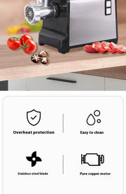 Bild in Galerie-Viewer laden, Amocart Electric Meat Mincer Chopper Heavy Duty Food Processors Kitchen Appliances Commercial Grinder Machine
