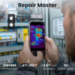P1 Thermal Camera 1112℉ for ios and android phone 320*240 X³IR Resolution House Inspection Thermal Imager