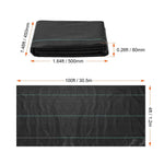 Amocart Woven PP Landscape Fabric Heavy  Garden Weed Barrier Geotextile Fabric for Landscaping Driveway