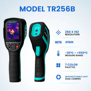 Load image into Gallery viewer, MILESEEY TR256E /B Upgraded Thermal Imager 320x240 Thermal Imaging Camera with Video Recording For Repair, PCB, Termite Detectio
