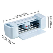 Bild in Galerie-Viewer laden, Amocart Vinyl Cutting Machine 12 in Button Screen Controlled Vinyl Cutter 5000+ Built-in Design Resources Creating Crafts Cards
