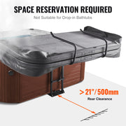 Bild in Galerie-Viewer laden, Amocart Hot Tub Cover Lift Spa Cover Lift, Hydraulic Height 33.1" - 41.3" Width 53.1" - 92.5" Adjustable Installed Underneath
