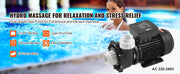 Charger l'image dans la visionneuse de galerie, SucceBuy 2 Speed SPA Pump 48/56-Frame AC110-120V SPA Pump 1.5HP/3HP/4HP High Speed 2'' Port 90° Rotational Interface for Hot Tub

