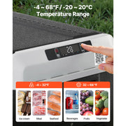Charger l'image dans la visionneuse de galerie, Amocart 12 Volt Car Refrigerator 60L/78L Car Fridge Portable Electric Cooler with Wheels and Handle for Outdoor Camping Travel
