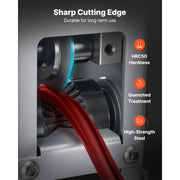 Bild in Galerie-Viewer laden, Amocart Manual Wire Stripper Machine 0.06-1.18 in Hand Crank or Drill Powered Modes Q235 Frame Wire for Scrap Copper Recycling
