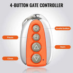 Amocart Sliding Gate Opener Remote 4-Button Automatic Gate Opener Remote Remotes for Garage Door Openers Smart Key Security Kit