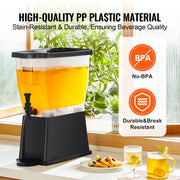 Charger l'image dans la visionneuse de galerie, Amocart Beverage Dispenser 3 Gallon Drink Dispenser for Parties Plastic Juice Dispenser w/ Stand Spigot Lid Iced Tea Dispenser
