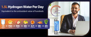 Load image into Gallery viewer, Portable Hydrogen Water Generator Bottle Rechargeable Electric Alkaline Water Ionizer Cup Hydrogen-Rich Health Care Drinkware
