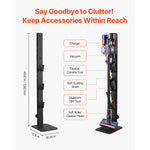 SucceBuy Stable Vacuum Stand Compatible with Dyson G5 V15 V12 V11 V10 V8 V7 V6 Series Upright Vacuums Cleaners & Accessories