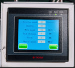 2.8'' Touch Screen PLC HMI All In One for Small Machine Automation Controller, Built-In Analog, 7/9 I/O, 2 Axis 100K for Motor