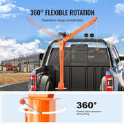 Bild in Galerie-Viewer laden, for Factory Lifting Goods Amocart 1100lbs Electric Pickup Truck Crane W/ 3500lbs Electric Winch Bed Jib Crane Hoist 360° Swivel
