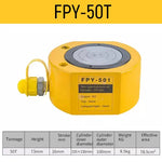 Ultra-Thin Portable Hydraulic Jack Split Booster Hydrocylinder Manual Vertical Lifting Jack 5T/10T/20T/30T Stroke 7mm 11mm 13mm