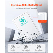 Charger l'image dans la visionneuse de galerie, Amocart 3-Shelf First Aid Cabinet 1000Pcs Wall Mounted OSHA&amp;ANSI 2015 (Class A) Industrial Emergency Metal Med Box for Business
