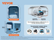 Charger l'image dans la visionneuse de galerie, Amocart Inflatable Paint Booth Inflatable Spray Booth with Powerful Blowers and Air Filter System Portable Car Paint Booth
