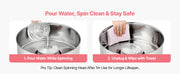 Charger l'image dans la visionneuse de galerie, Amocart Cotton Candy Machine Commercial 1000W Electric Candy Floss Maker Easy Use with 15 inch Stainless Steel Bowl

