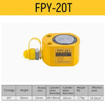 Ultra-Thin Portable Hydraulic Jack Split Booster Hydrocylinder Manual Vertical Lifting Jack 5T/10T/20T/30T Stroke 7mm 11mm 13mm