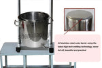 22L 36L Hydraulic Fruit Squeezer Stainless Steel Manual Juicer Small Honey Grape Blueberry Mulberry Presser Juicer