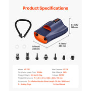 Charger l'image dans la visionneuse de galerie, Amocart Paddle Board Pump 20/22/40 PSI High-Pressure Dual-Stage Inflation &amp; Deflation Air Pump for Inflatable Paddle Boards
