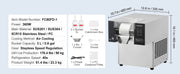 Charger l'image dans la visionneuse de galerie, Amocart Commercial Snowflake Ice Machine Snowflake Ice Maker Stainless Steel Ice Shaver Machine Electric Snow Cone Maker
