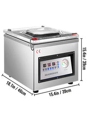 Load image into Gallery viewer, Amocart DZ-260C Chamber Vacuum Sealer Kitchen Food Packing Sealing Machine 110V Packaging for Food Saver Home Commercial Using
