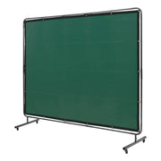 Charger l'image dans la visionneuse de galerie, Amocart Welding Curtain Screen w/ Frame Flame-Resistant Vinyl Welding Protection Screen 4 Swivel Wheels for Workshop/Industrial
