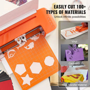 Load image into Gallery viewer, Amocart Vinyl Cutter Machine Computer Windows Software 3 Blades Pen Holder 14Inch 375MM Max Paper Feed Printer Cutting Plotter
